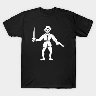 Jolly Roger Pirate Flag - Pirate Philip Lyne Flag T-Shirt